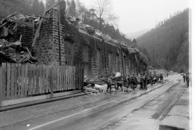 Le film comprend de nouvelles images, notamment des archives de la destruction de certains bâtiments. (Photo : Michel Gouget).