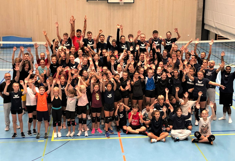 Le VBC Porrentruy est le premier club romand à recevoir le prix de club de l'année. (Photo : VBC Porrentruy).