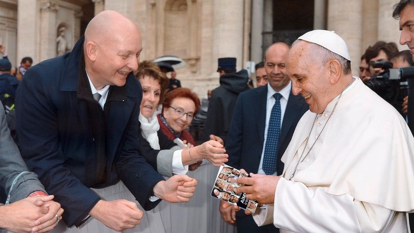 Daniel Pittet et le Pape François