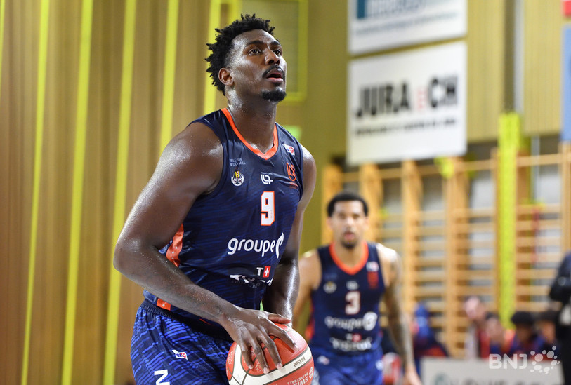 Arkim Robertson a été le meilleur pointeur pour Union avec 19 points. (Photo: Georges Henz)