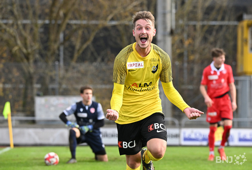 Martin François a assuré la victoire des SRD en inscrivant le 2-0 à la 31e minute. (photo : Georges Henz).