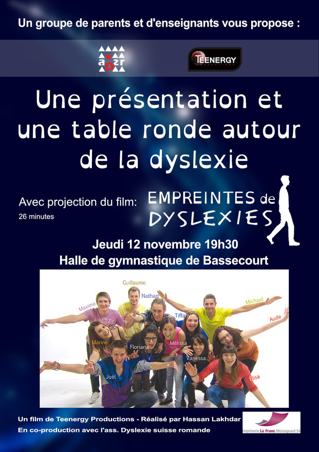 Soirée auitour de la dyslexie
