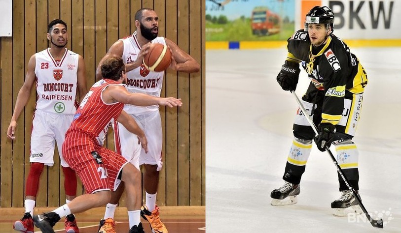 Le basketteur Nicolas Dos Santos et le hockeyeur Jordane Hauert ne vivent pas la St-Martin de la même façon