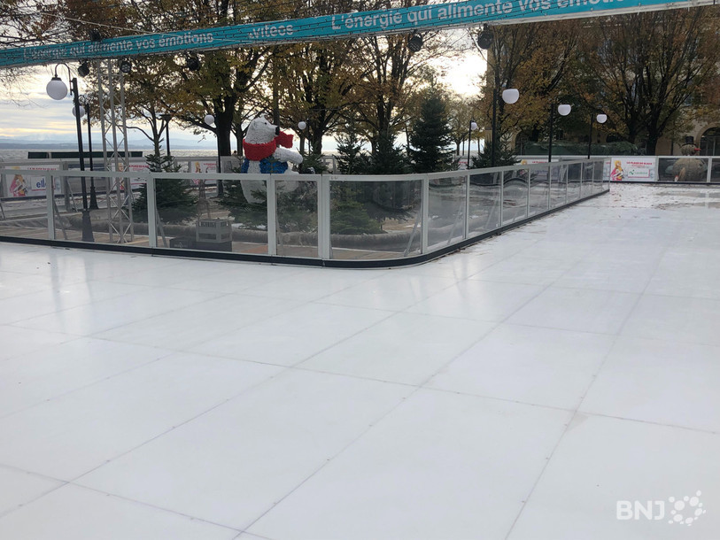 La patinoire synthétique de la accueillera les curieux pour la deuxième année consécutive.