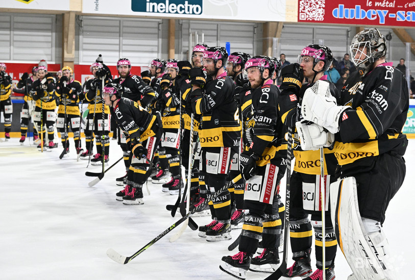 Le HC Ajoie reste sur 13 défaites de rang dans le championnat de National League. (Photo : archives Georges Henz)