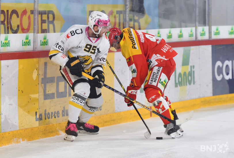 Kevin Bozon est sur la touche avant même le début de saison du HC Ajoie (photo : archives/Georges Henz).