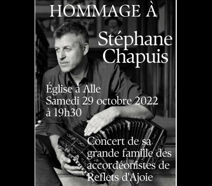 Concert hommage à Stéphane Chapuis