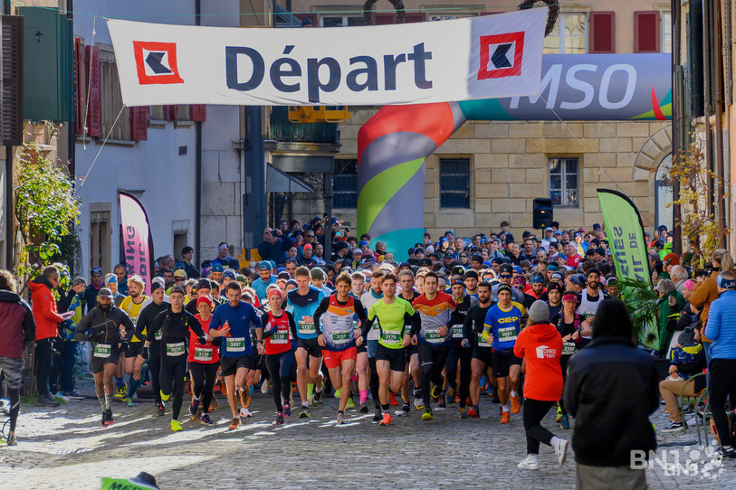 La Neuveville accueillait ce week-end la Course des Pavés. (Photos: Bertrand Pfaff)