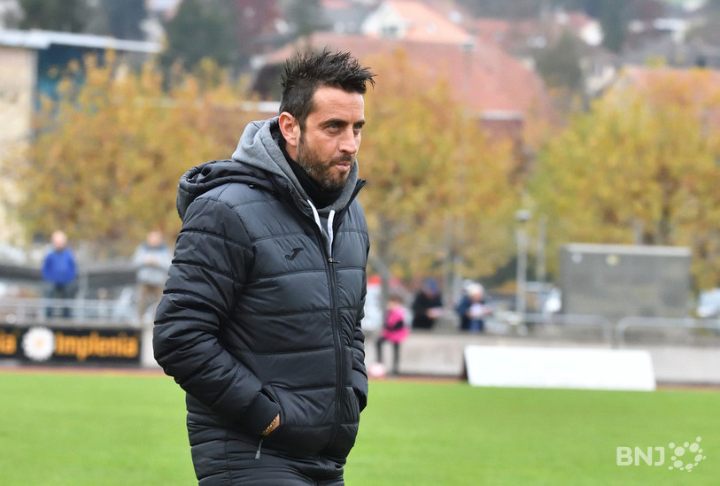 Anthony Sirufo est conscient qu'il y a encore du travail (photo : Georges Henz).