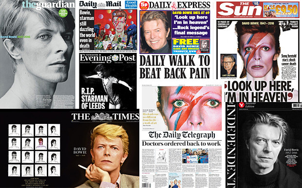 Unes avec David Bowie