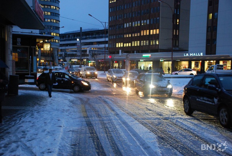 Les routes sont verglacées ce jeudi matin.