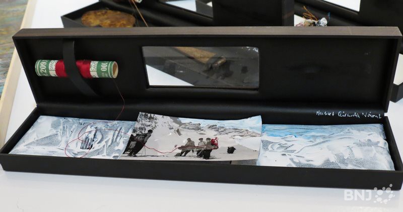 Etui de montre en petit tableau