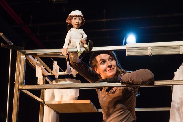Pascale Gudel dans le premier spectacle de la saison « Pérô ou les secrets de la nuit » (ldd)