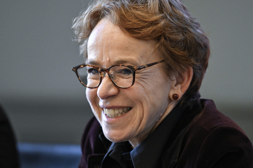 La candidate socialiste au Conseil fédéral Eva Herzog. (Photo : KEYSTONE / Peter Schneider).
