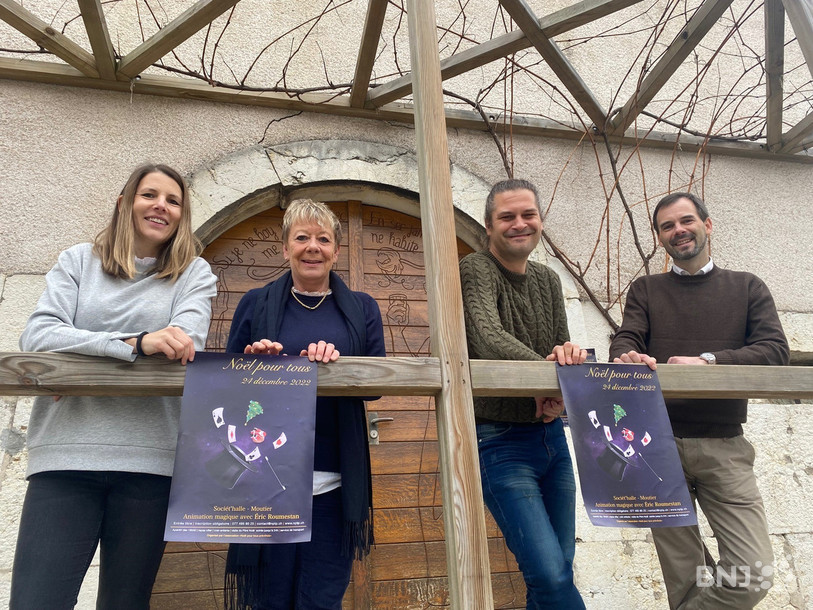 L'édition 2022 du Noël pour tous prévôtois a été présentée récemment par une partie du comité. De gauche à droite : Laure Gigandet, Frédérique Guinchard, Claude Mayland et Pascal Mayland.