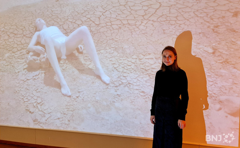 Lisa Mazenauer s'est mise en scène pour son projet photographique. 
