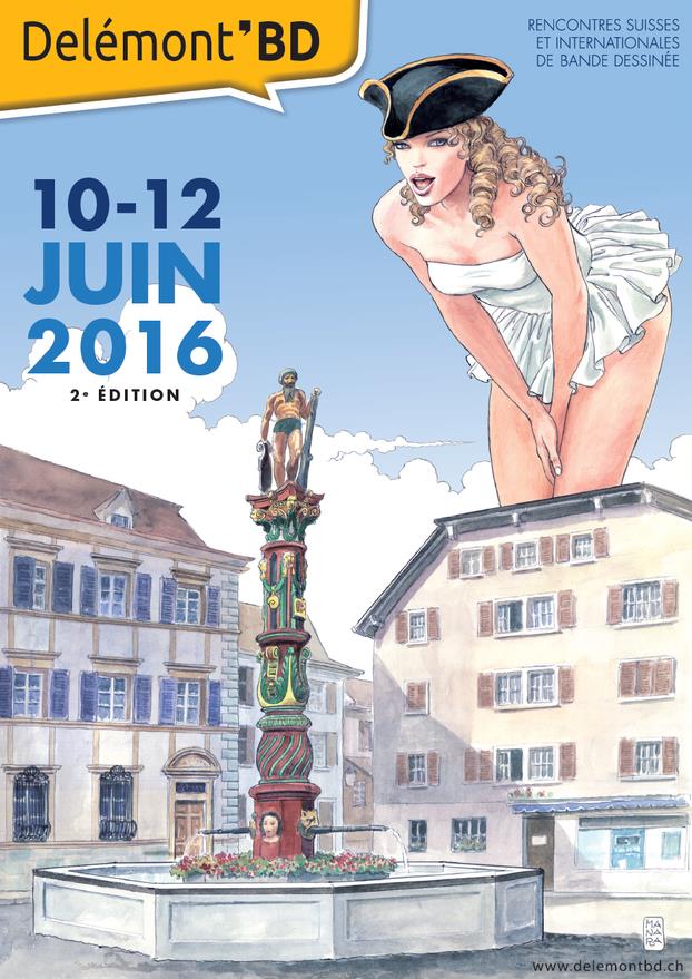 Affiche de Delémont'BD