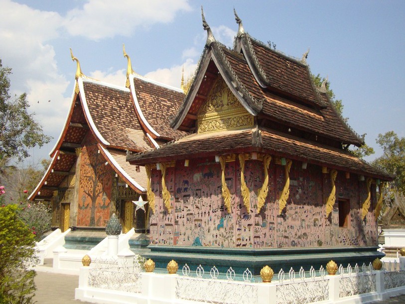 Temple laotien