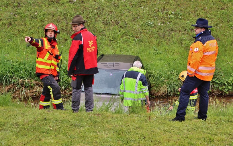 Lionel Müller (à gauche) est l'actuel commandant des sapeurs-pompiers d'Erguël. (Photo : Lionel Müller)