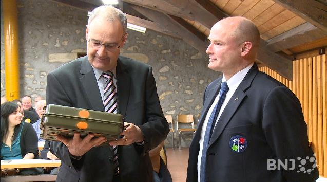 Guy Parmelin, Yvan Perrin, Colombier, Société neuchâteloise de tir sportif