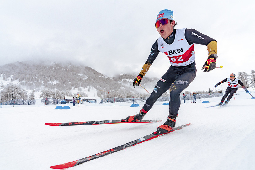 La saison de Léo Guenin démarre bien. (Photo Giron jurassien/Manuel Lusti)