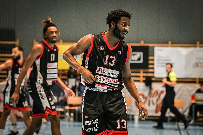 Andre Jones et le BC Boncourt ne parviennent pas à se hisser dans le dernier carré de la Coupe de la Ligue (photo : archives/Stéphane Bée).