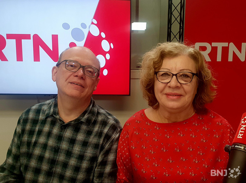 Pierre-Alain Borel et Maria Bello étaient les invités de Raphael dans la Matinale mardi matin