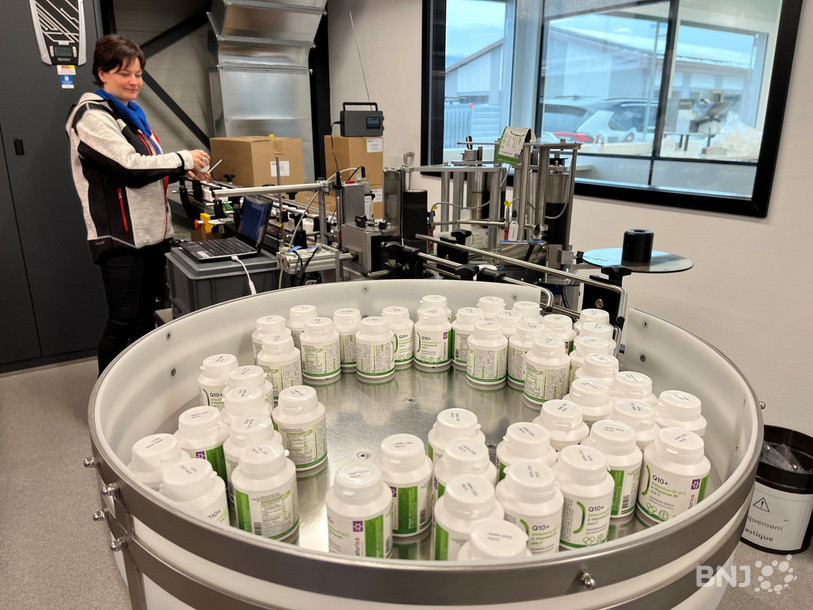 Le conditionnement de produits représente une partie de travail de B'Onaturis.