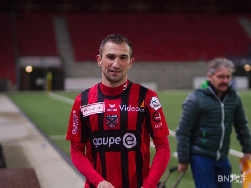 Marco Delley n'a pas tardé à retrouver le chemin des filets de La Maladière en ouvrant la marque pour Neuchâtel Xamax FCS. (image : archives)