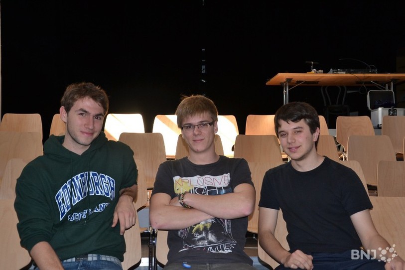 Célien Milani, Clément Schaller et Tommy Cattin