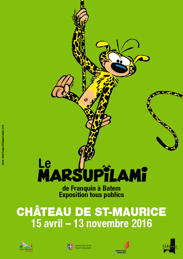 Affiche de l'expo à St Maurice