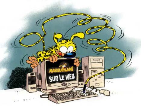 Marsupilami sur le web- Source : www.marsupilami.com