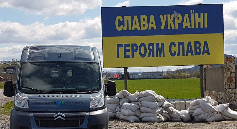 Une photo prise lors d'un voyage de l'association en Ukraine. (Photo : Jean-Marc Baume).