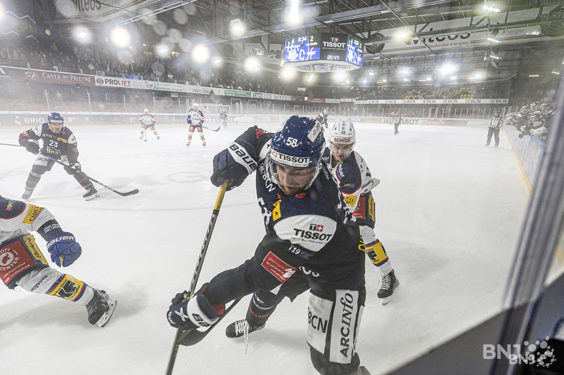 Arnaud Jaquet porte le maillot du HC La Chaux-de-Fonds depuis 2010. (photo: archives)