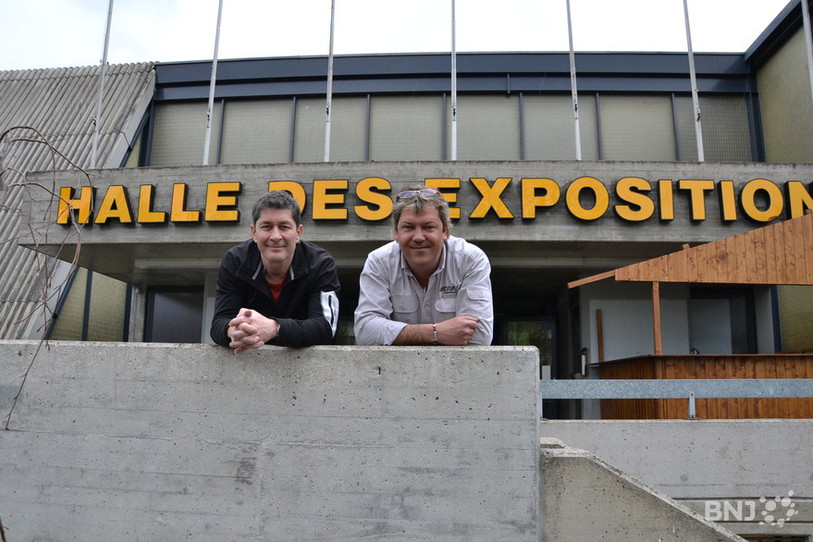 Les deux coorganisateurs Jacques-André Roth et Gérard Ossola