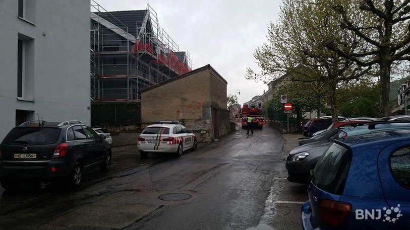 Début d'incendie samedi en fin de journée à Peseux.