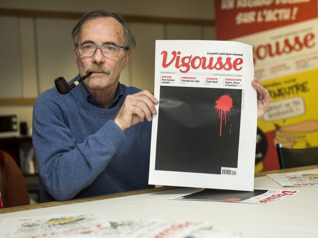 Le dessinateur Barrigue a présenté la prochaine Une de 