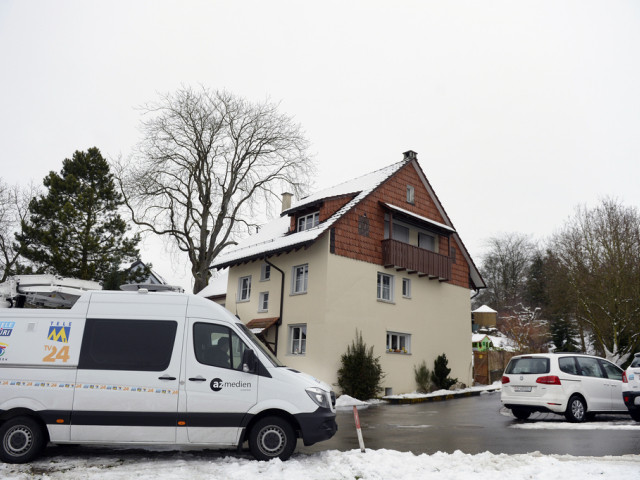 Les lieux du drame du 2 janvier dernier à Flaach (archive)