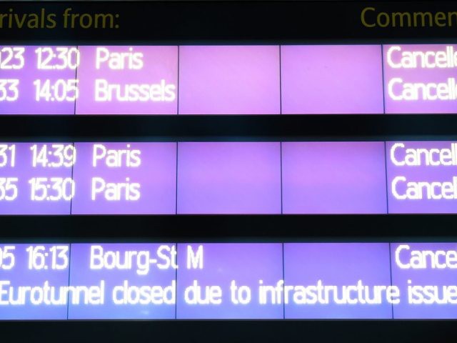 Trafic fret et Eurostar sous la Manche paralysés par un incendie