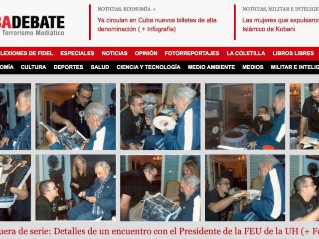 Premières photos de Fidel Castro depuis près de six mois