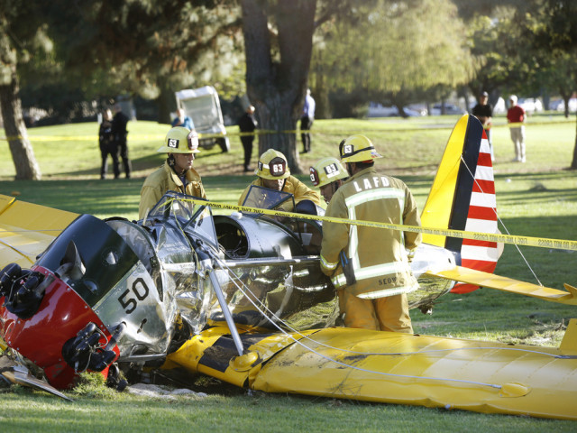 Harrison Ford blessé dans le crash d'un petit avion à Los Angeles