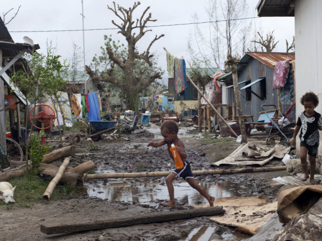 Cyclone Pam: le président du Vanuatu appelle la planète à l'aide