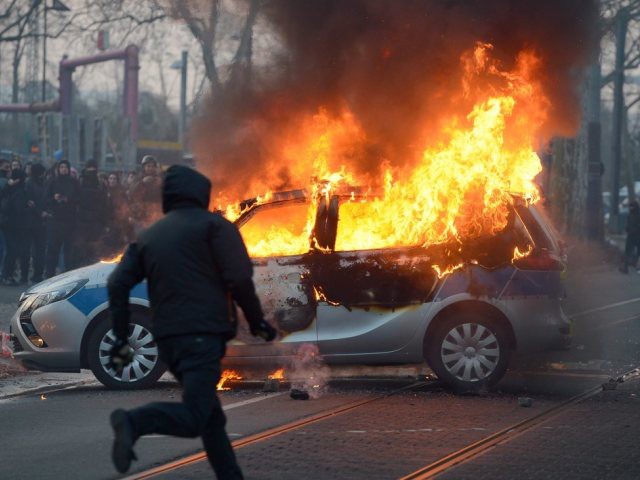 Incidents à Francfort le jour de l'inauguration du siège de la BCE