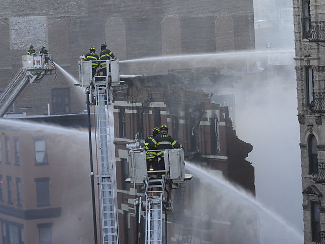 New York: 25 blessés après une explosion probablement due au gaz