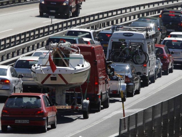 Encore un bouchon au tunnel du Gothard