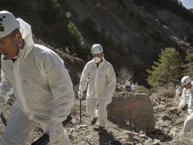 Germanwings: Fin des recherches des corps dans les Alpes