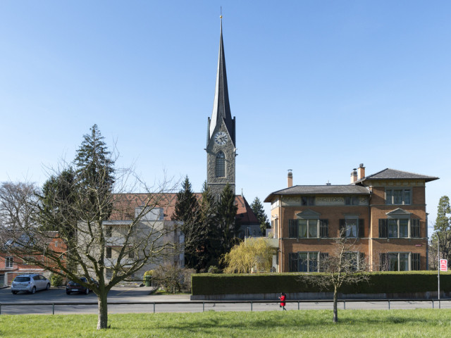 Des appartements dans l'église catholique de Rorschach (SG)