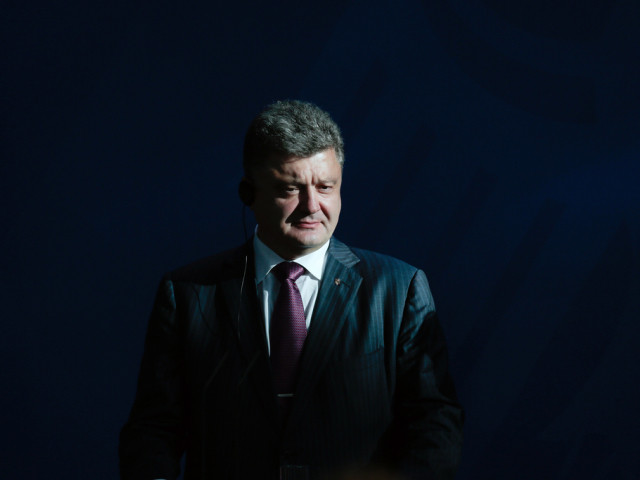Petro Porochenko est en visite au CICR à Genève