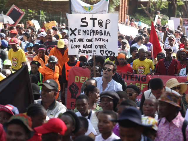 Les Sud-Africains dans la rue pour dire non au racisme
