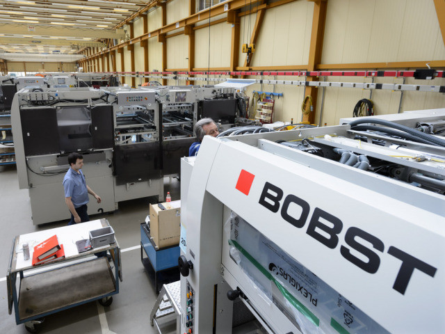 Plan d'économies de 40 millions chez Bobst en raison du franc fort